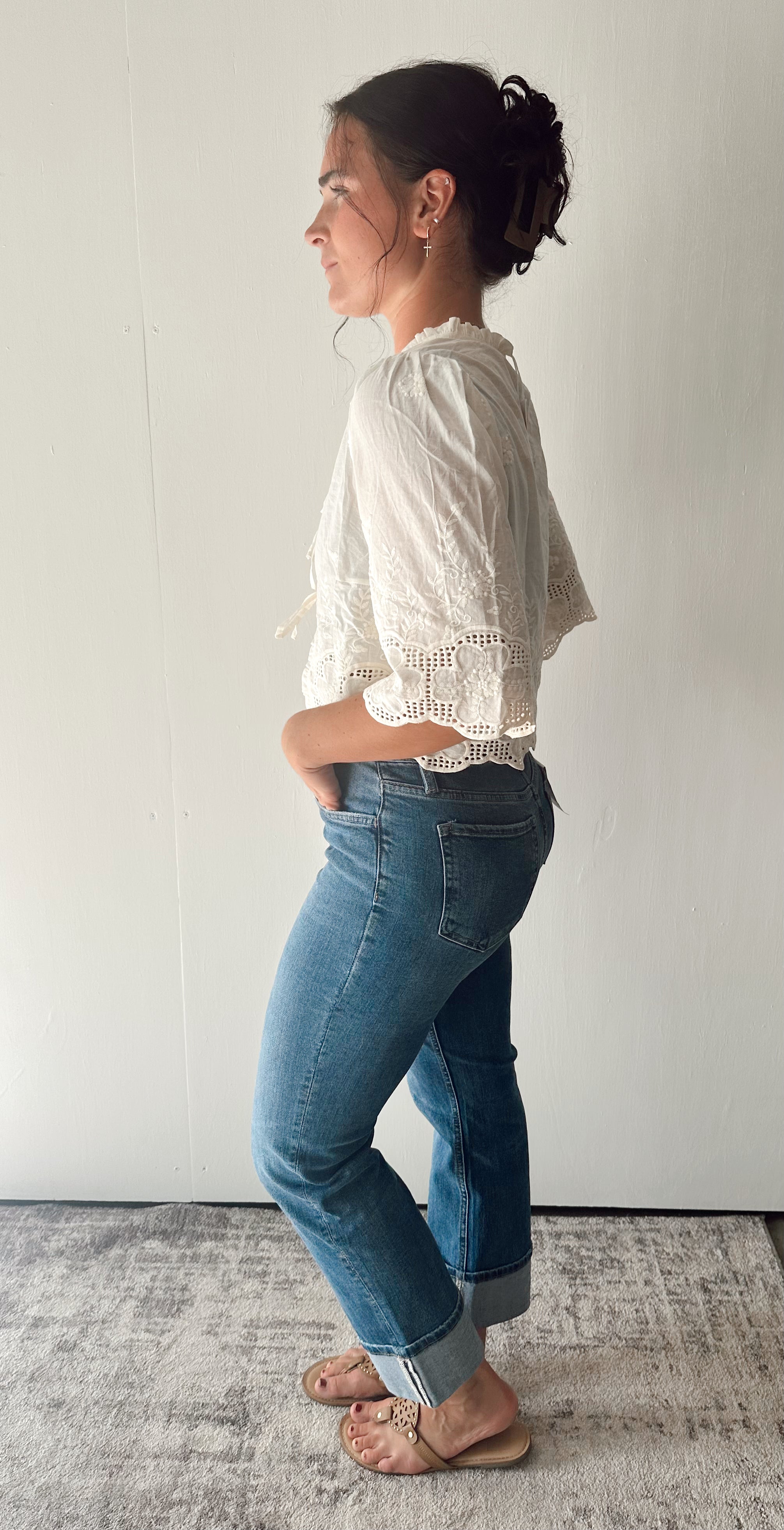 Embroidered Ella Blouse