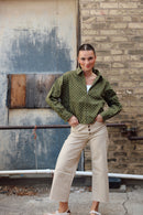 Olive Dot Jacket
