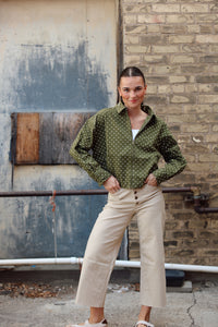 Olive Dot Jacket