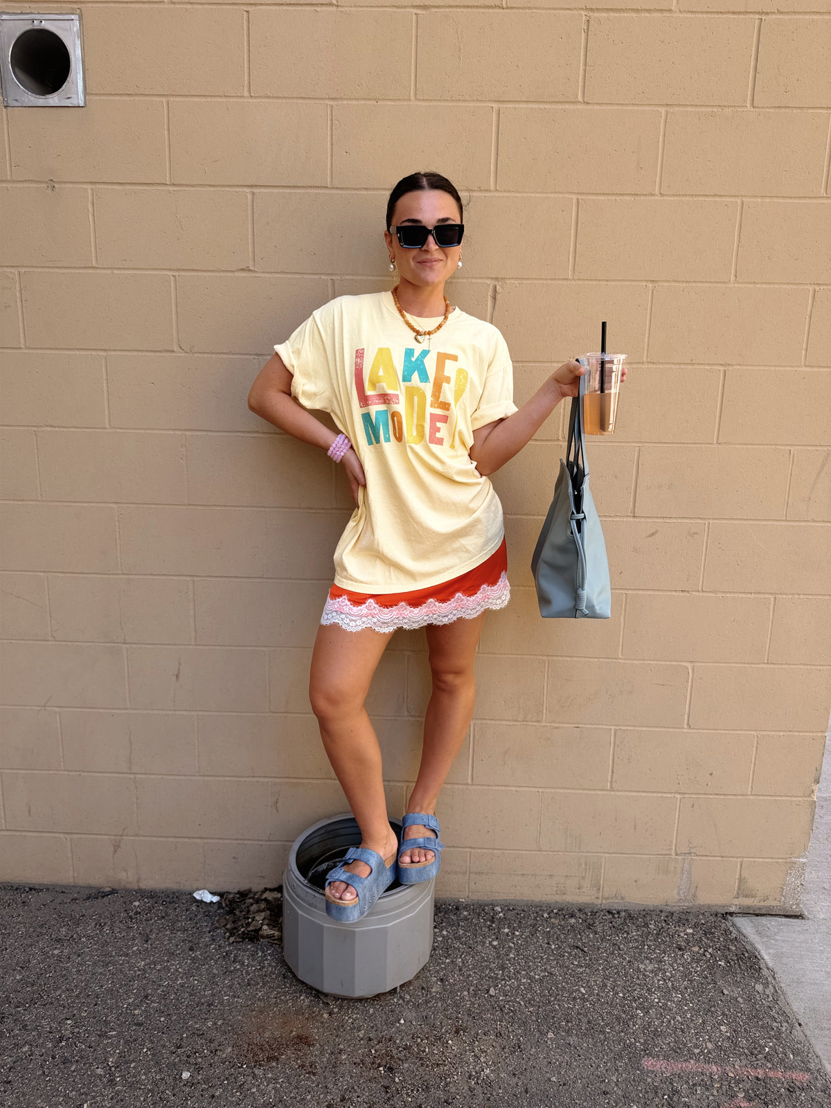 Lake Mode Butter Yellow Tee
