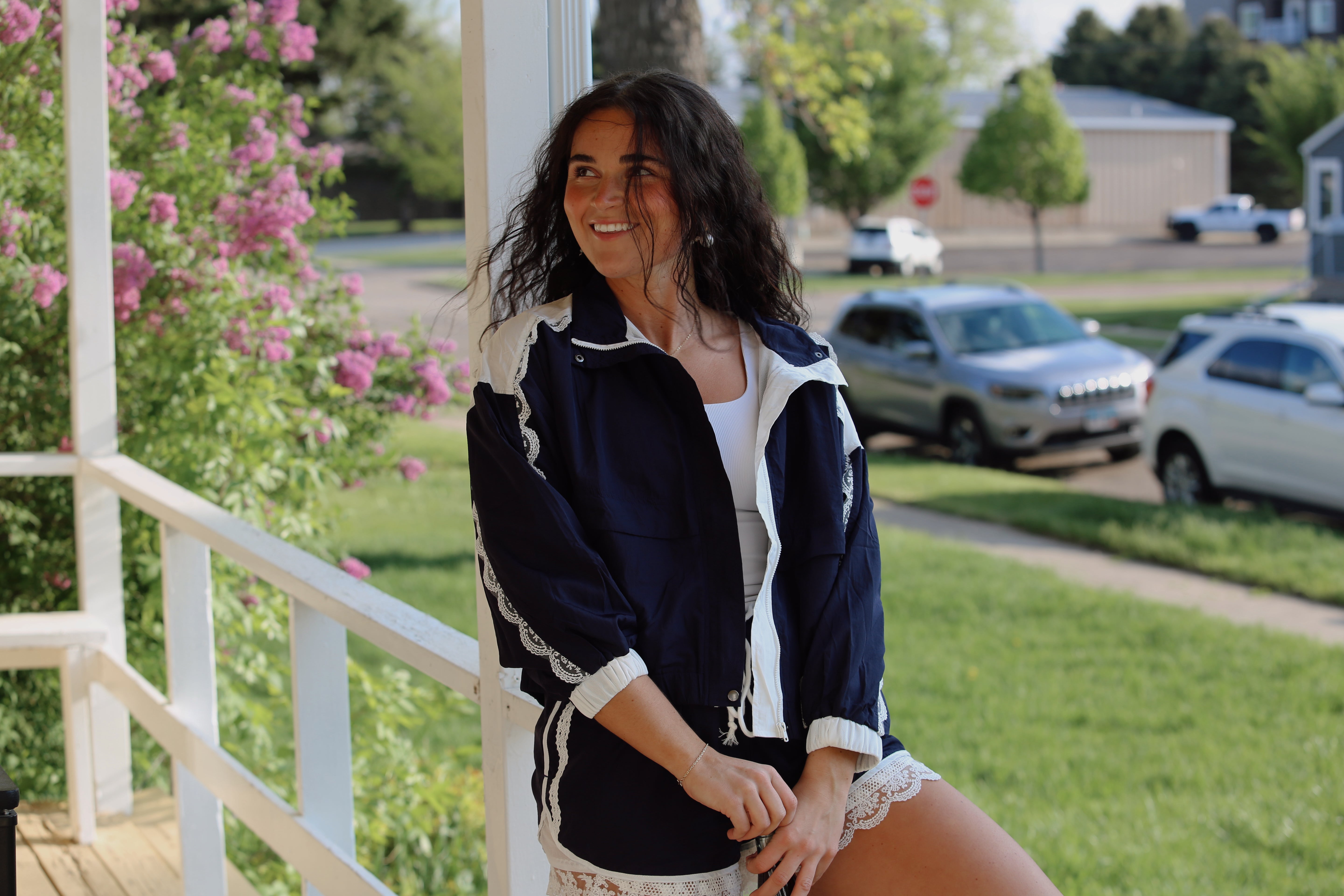 Libby Lace Track Jacket