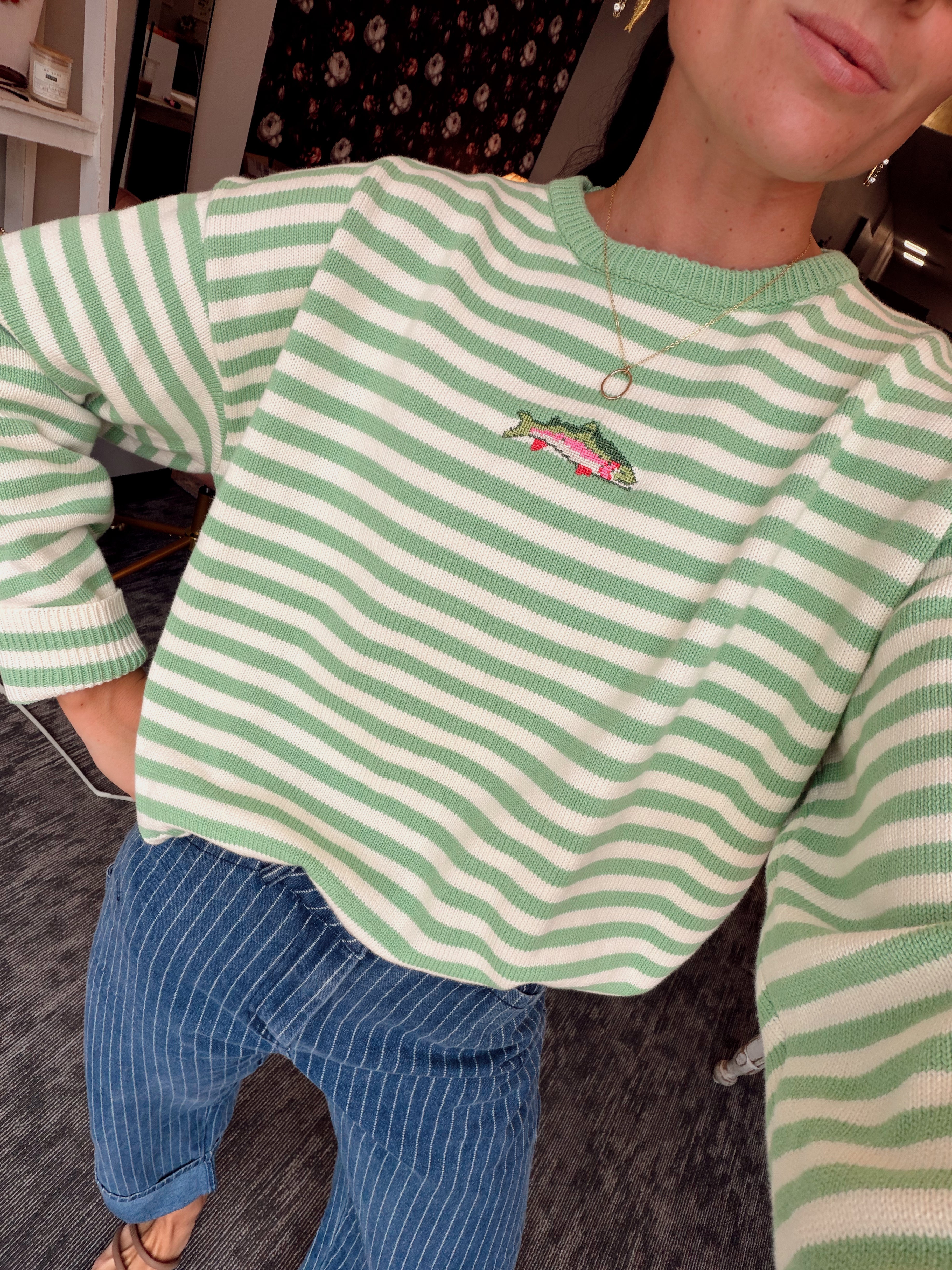 Wesley Fishy Sweater