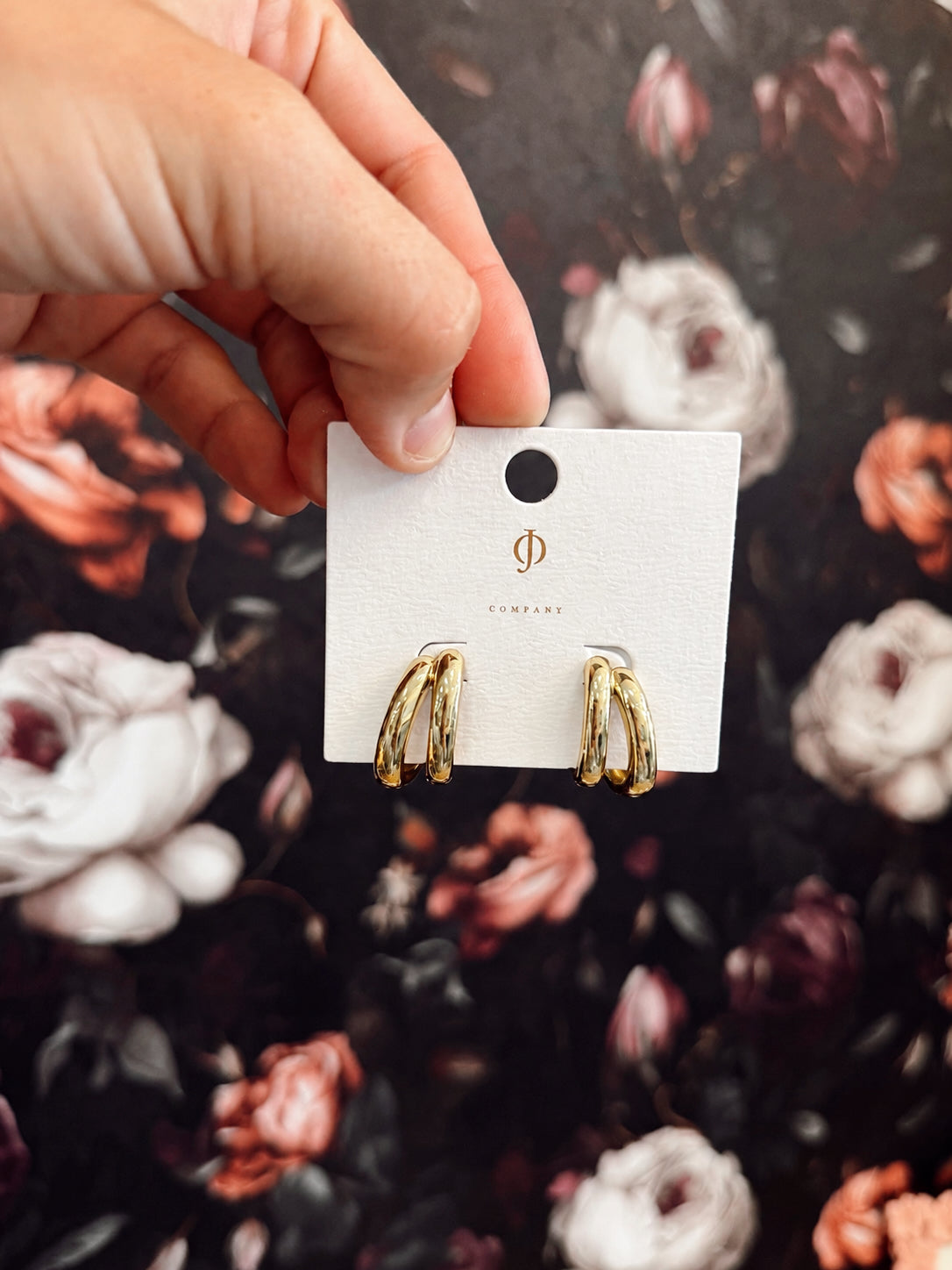 Hoop Sculptural Earrings