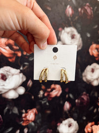 Hoop Sculptural Earrings