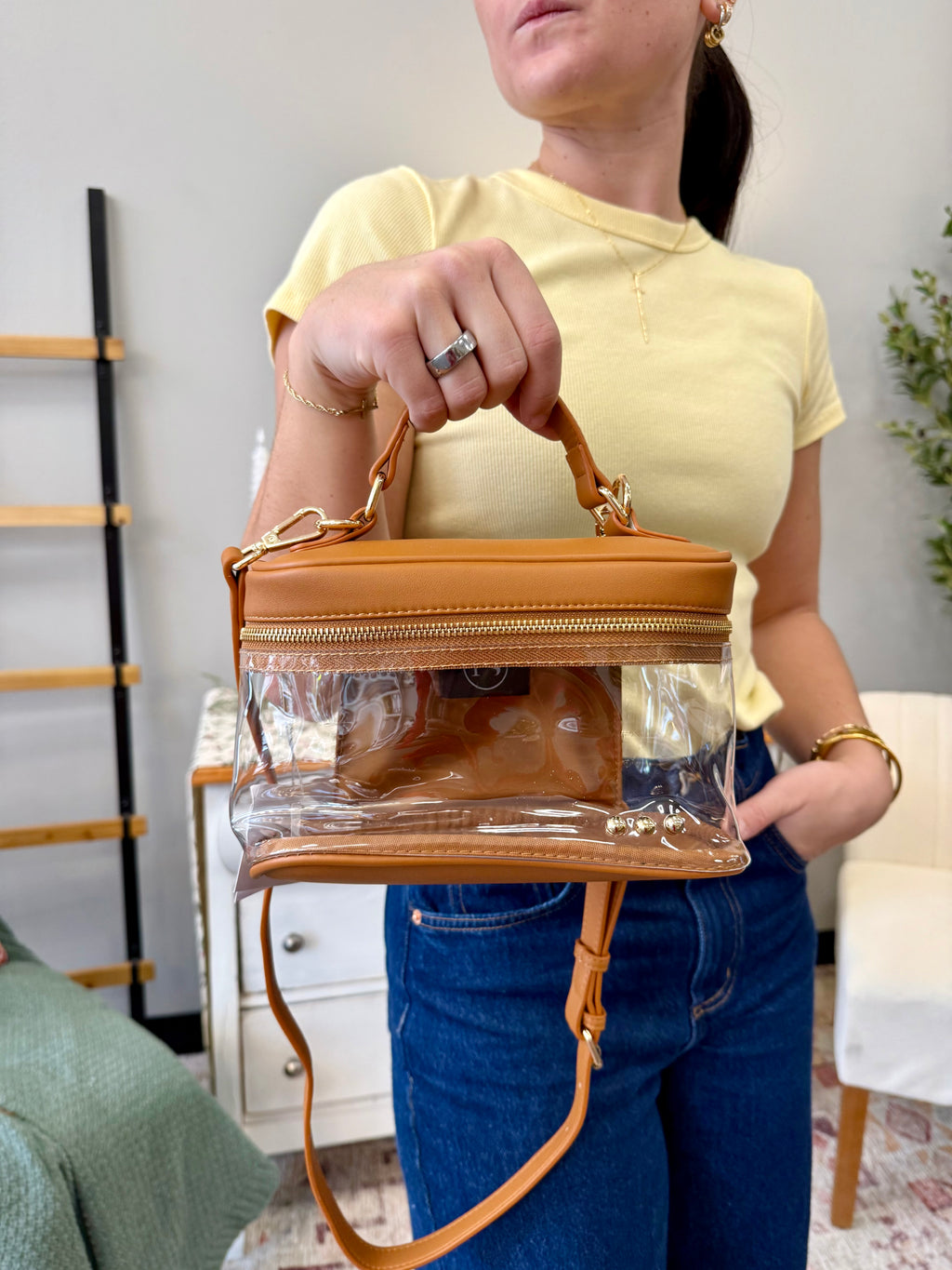 Carissa Clear Crossbody