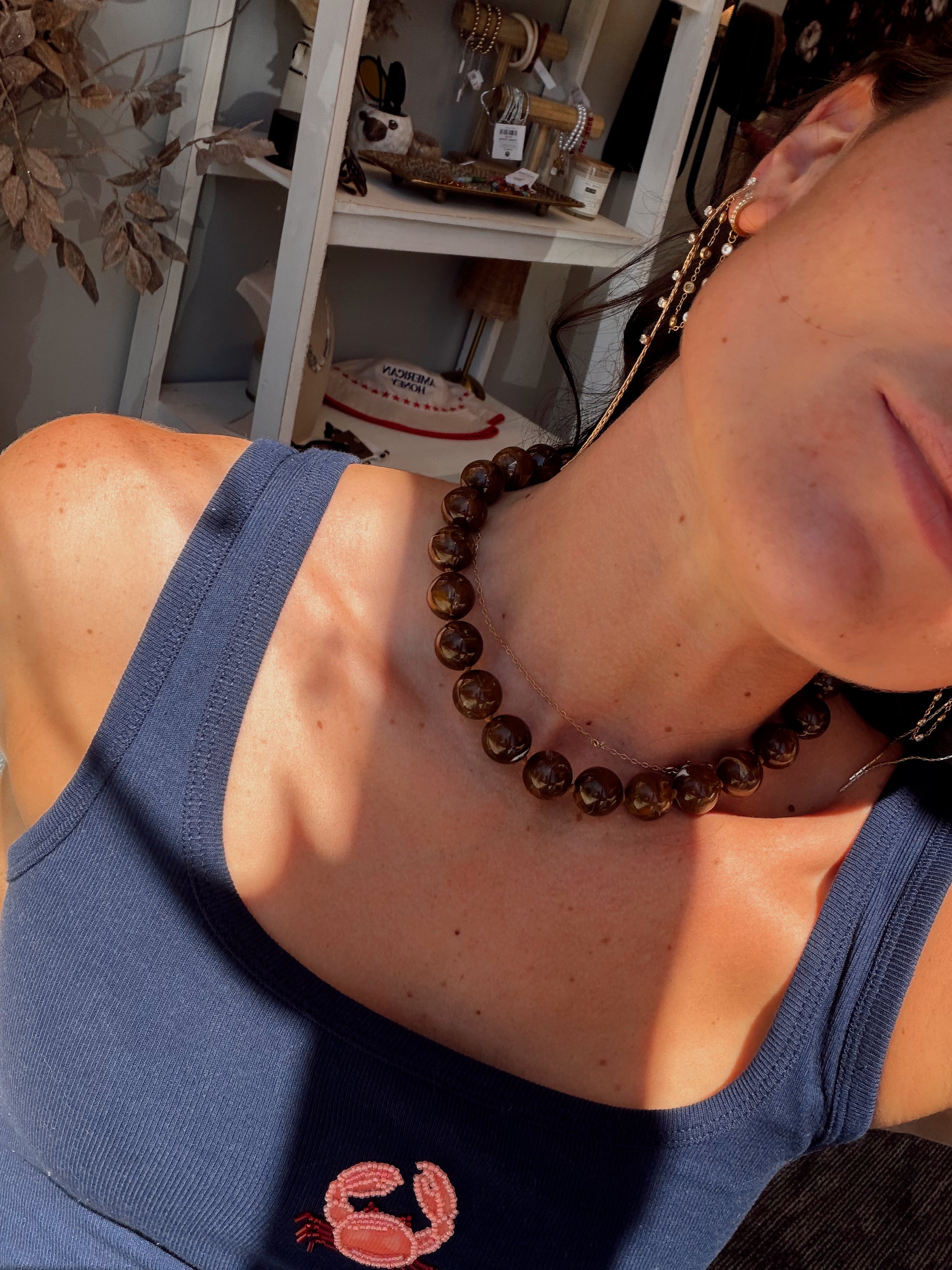 Color Block Necklace