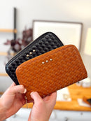Lenni Large Zip Woven Wallet