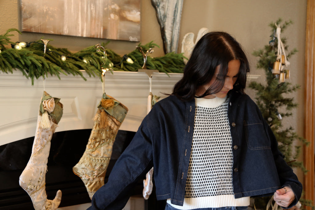 Blake Button Down Denim Jacket