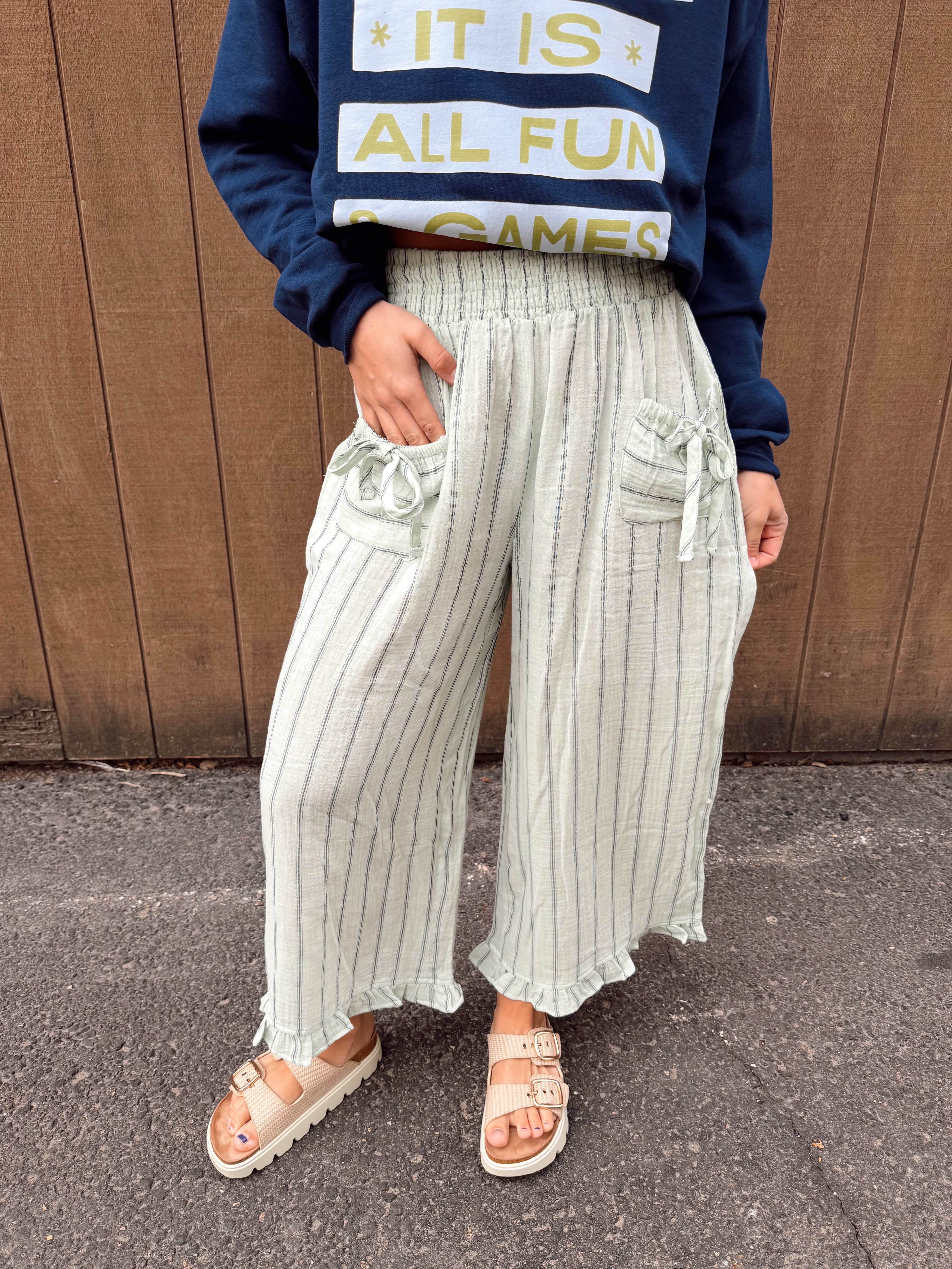 Glow Gauze Pants