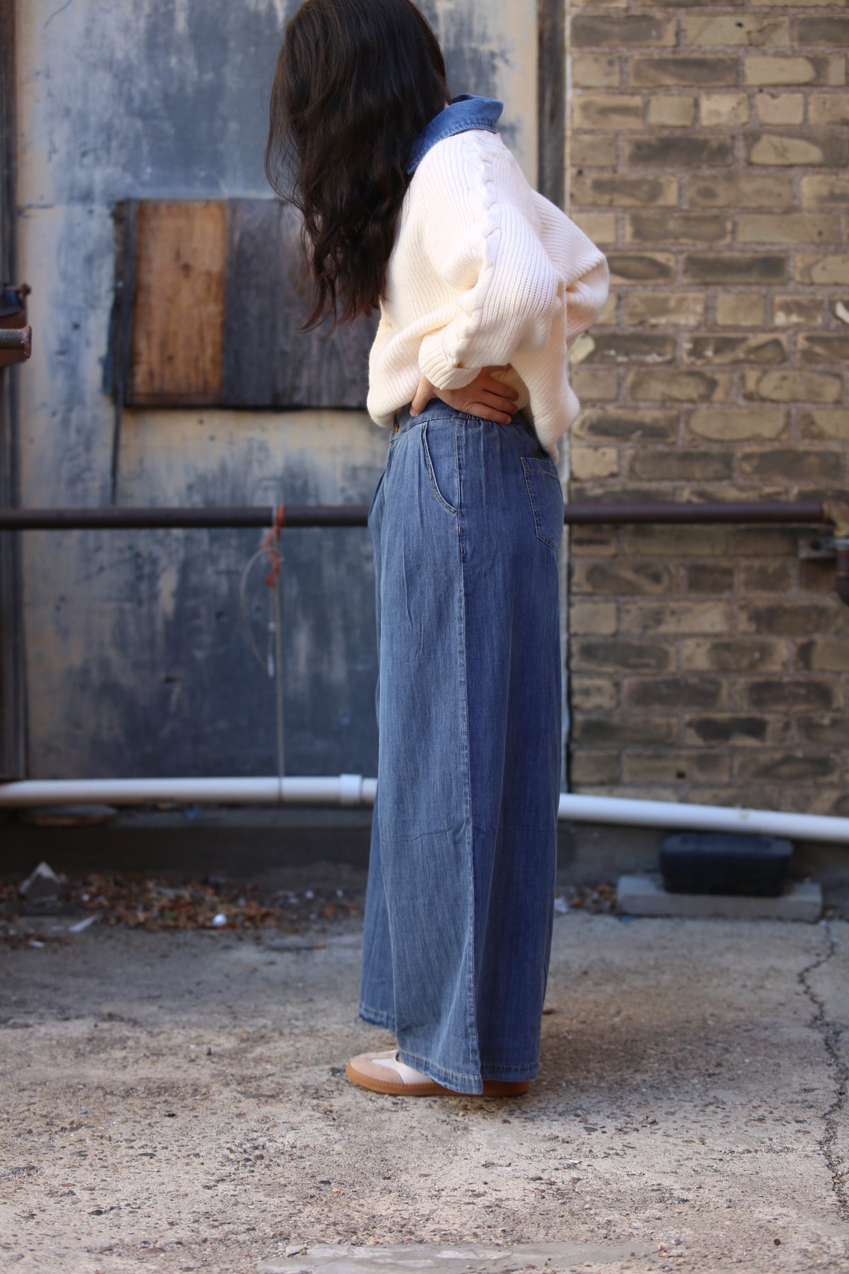 Delaney Denim Pants