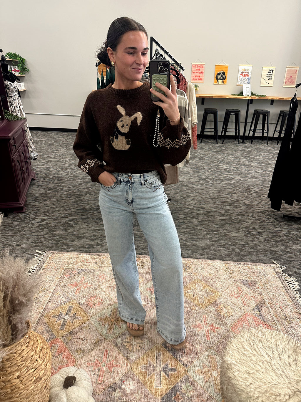 Hayley High Rise Wide Leg Jean