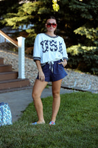 USA Letter Sweatshirt