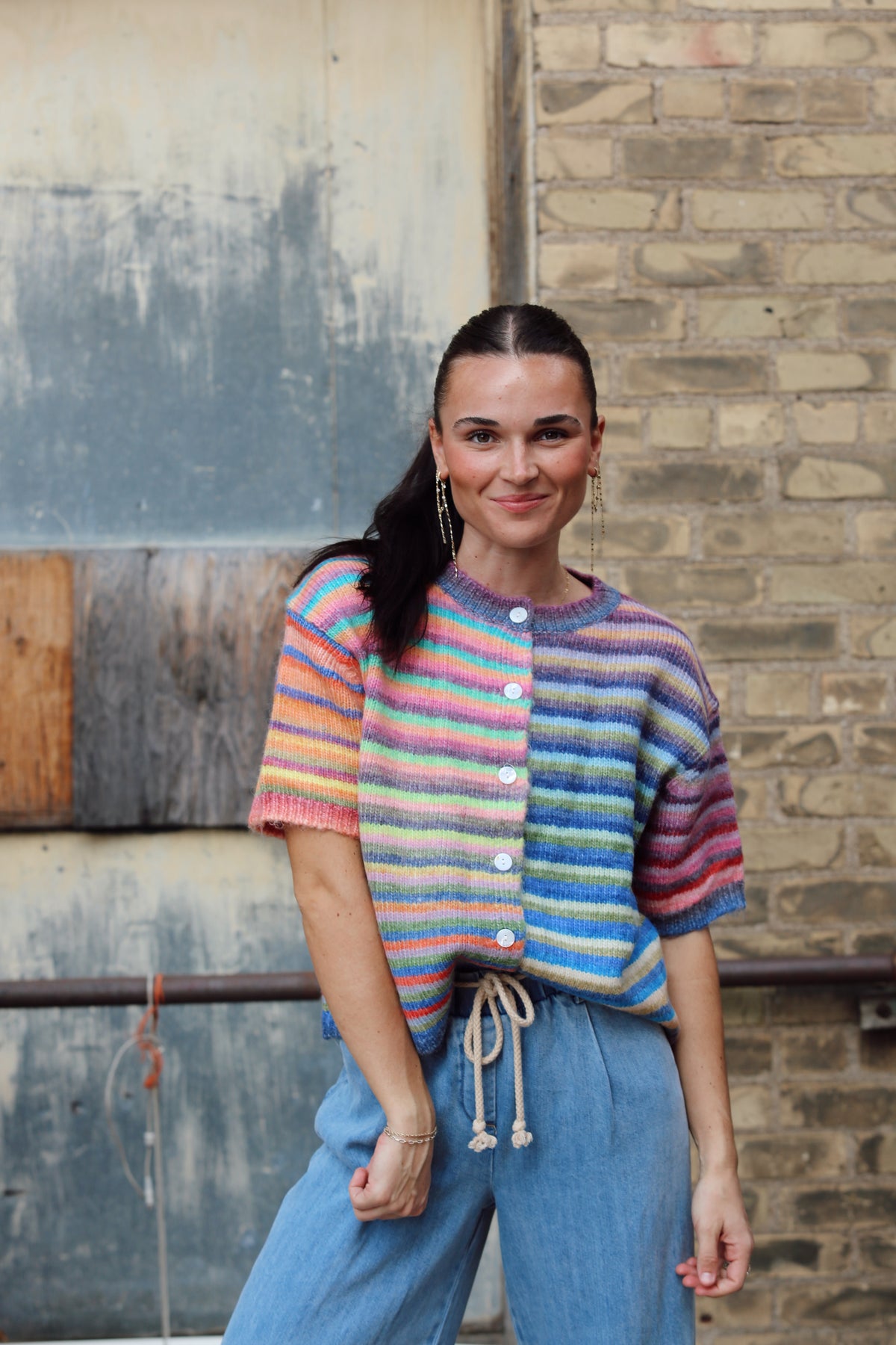 Shorty Rainbow Cardi