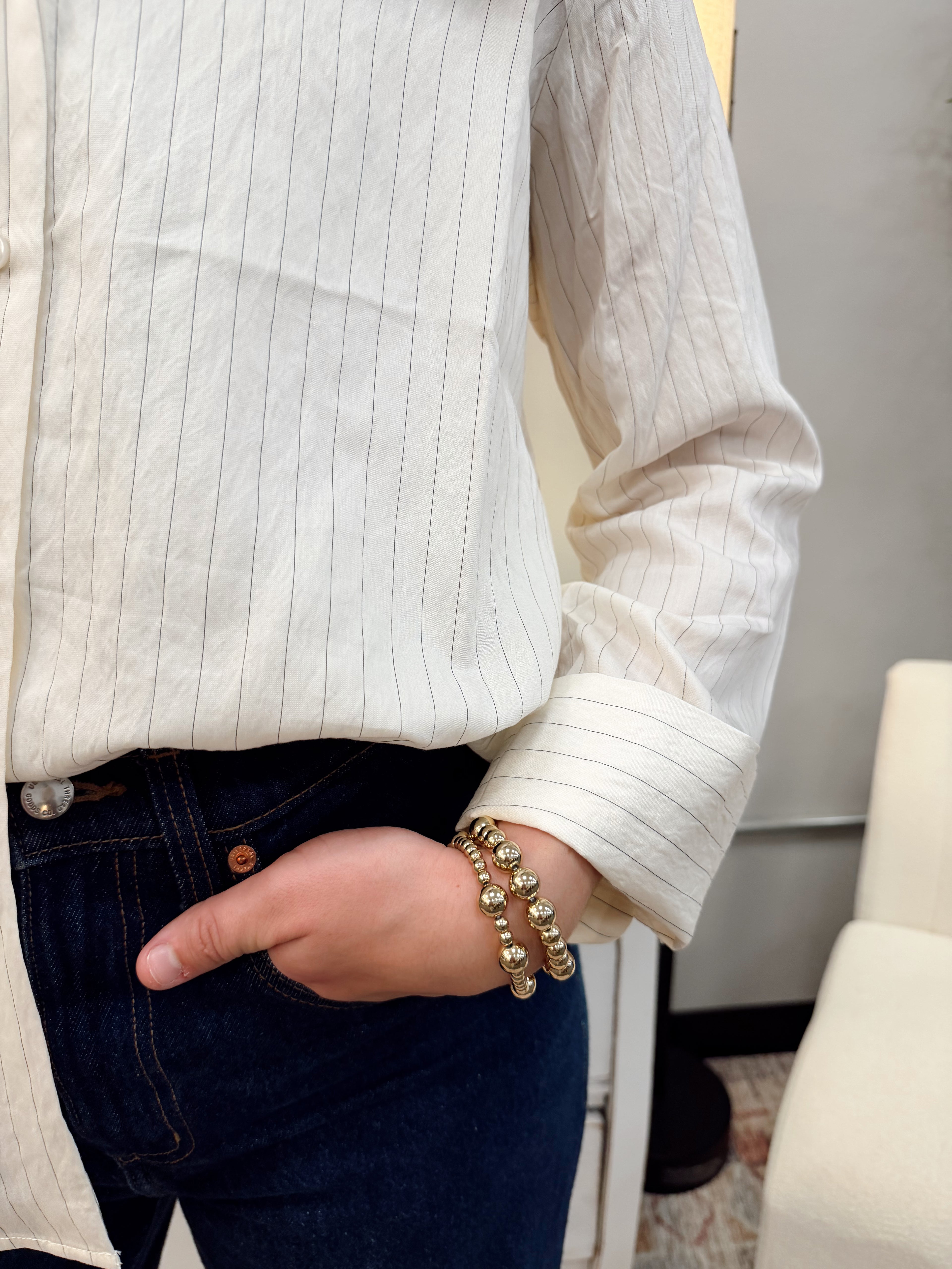 The Alexandria Button Up