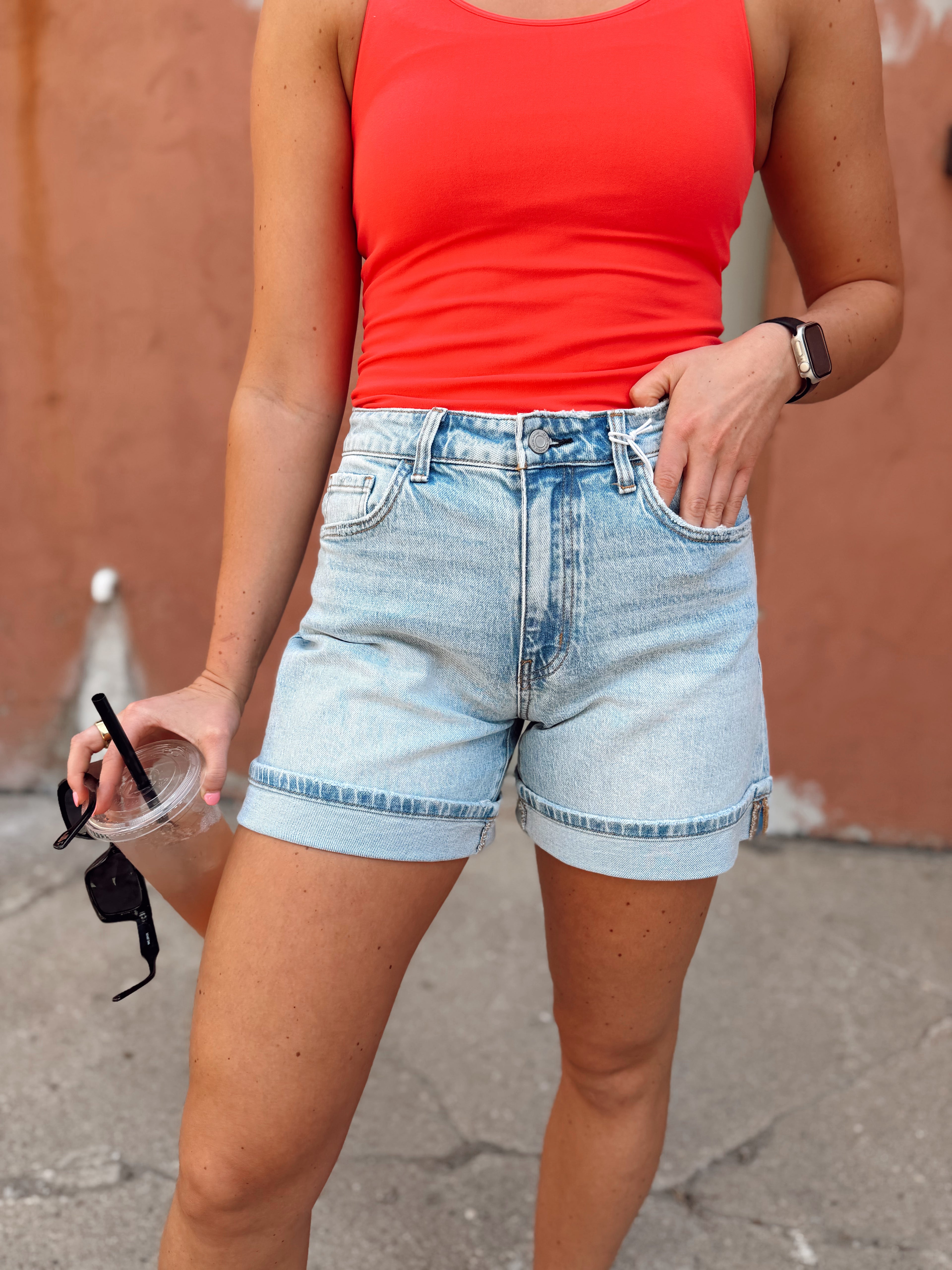 Caitlyn Cuffed Shorts