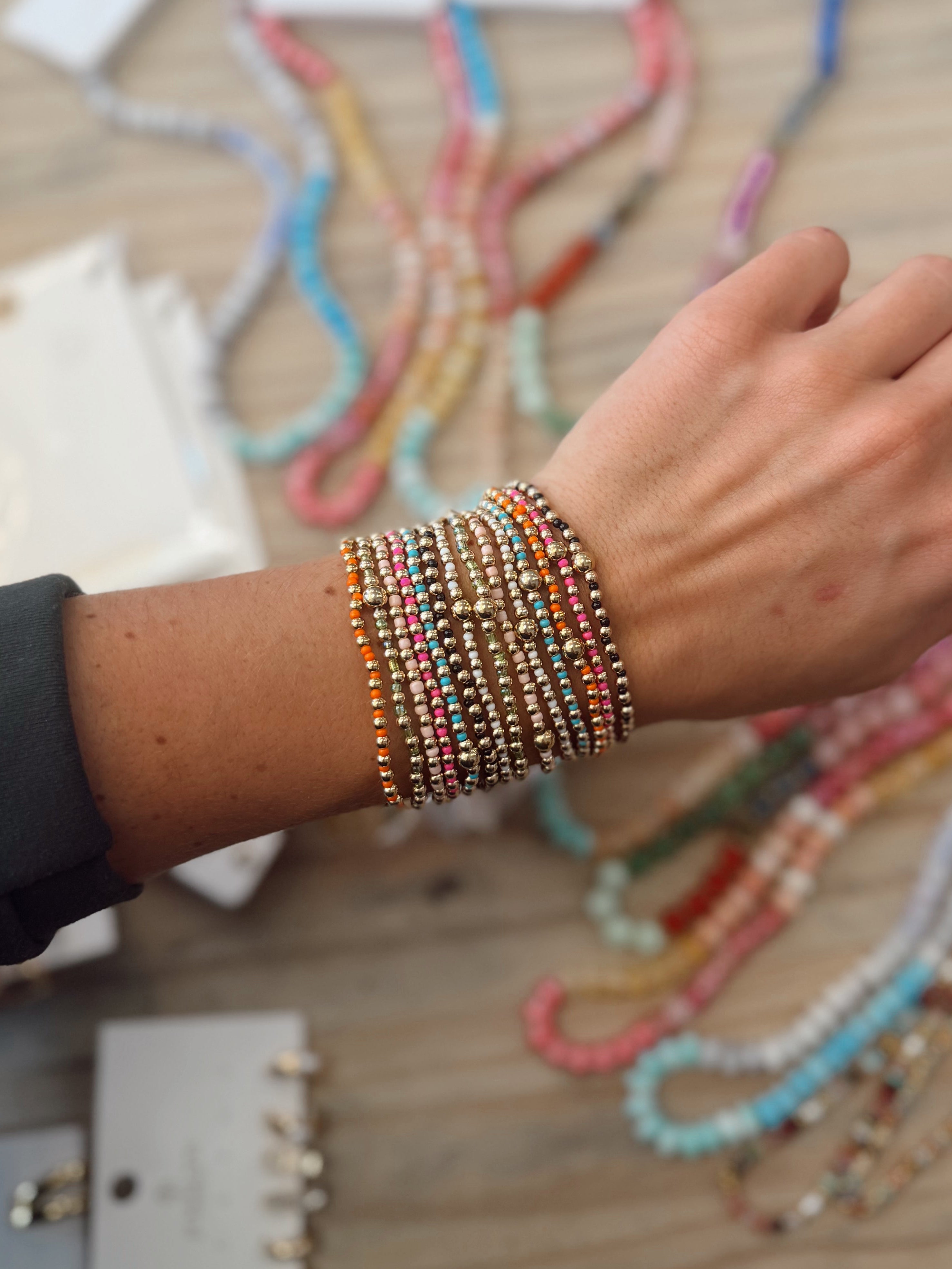 Colorful Beaded Bracelet