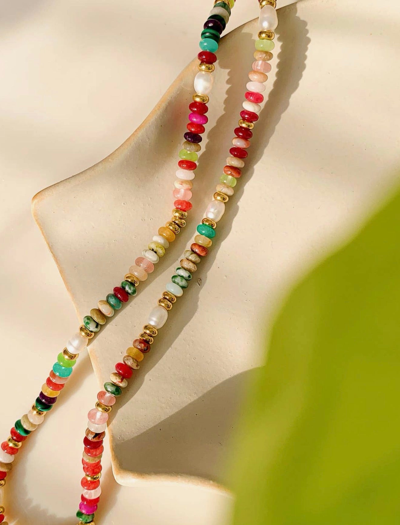 Bead Boho Necklace