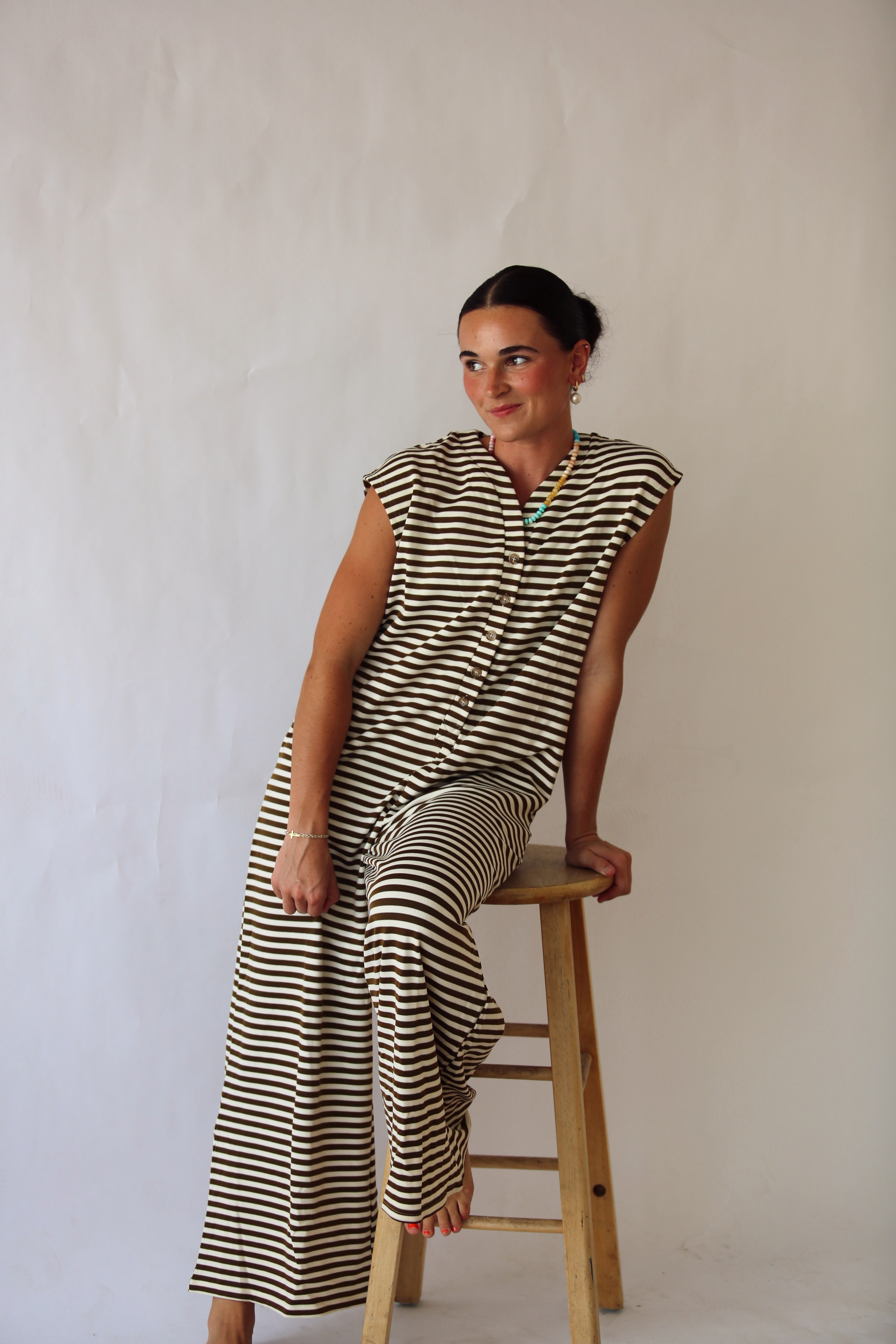 Jackson Stripe Jumpsuit