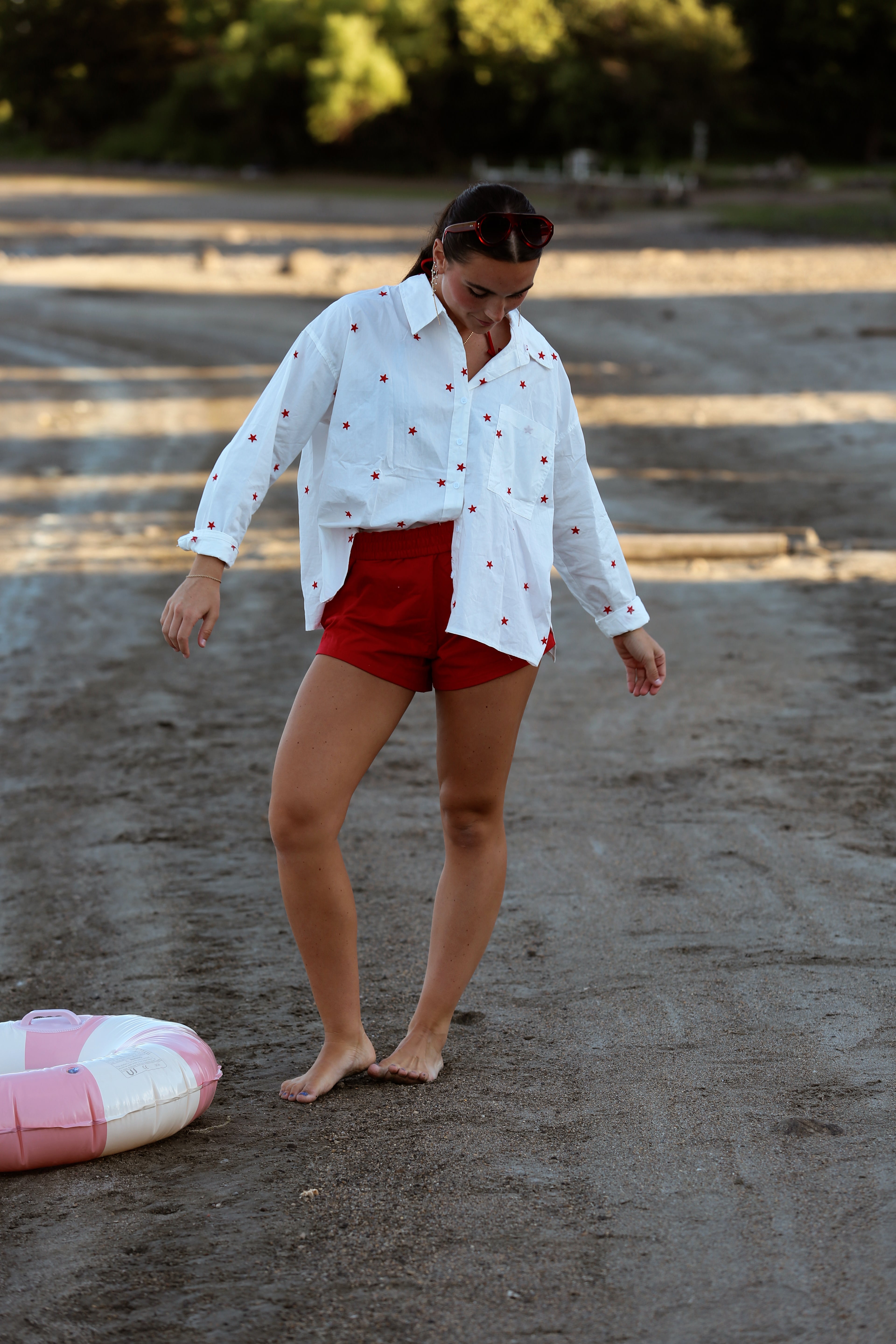 Freedom Star Button Down