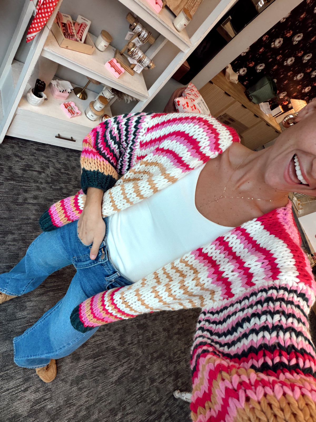 Ani Stripe Cardi