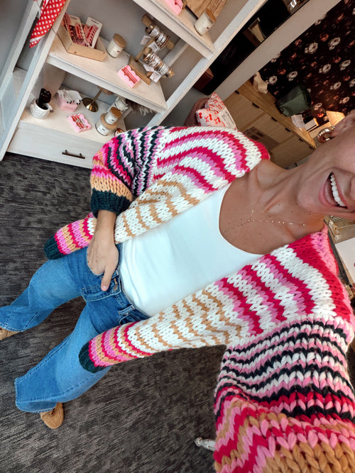 Ani Stripe Cardi