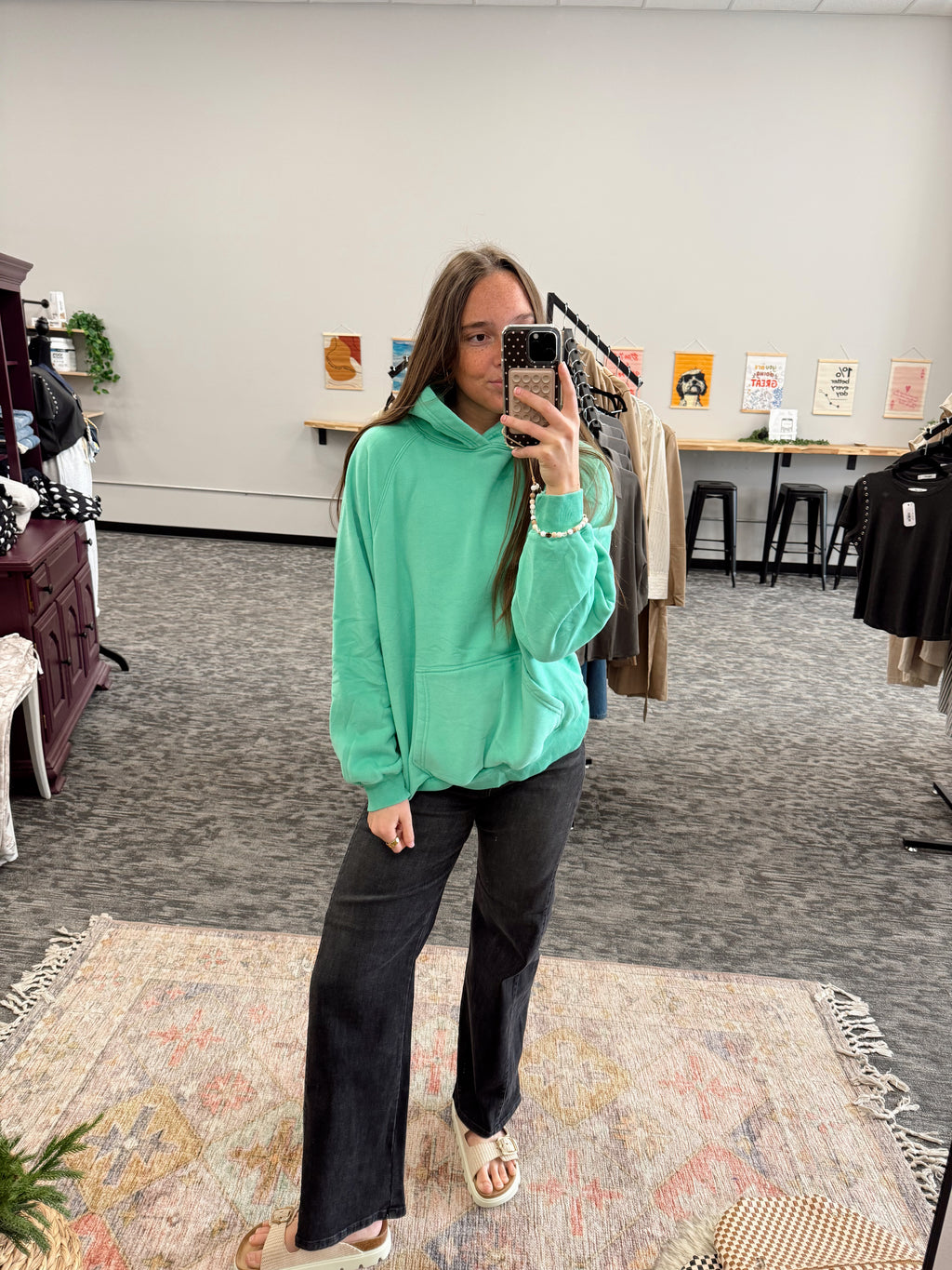 Gidian Green Sweatshirt