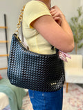 Sienna Slouchy Woven Shoulder Bag