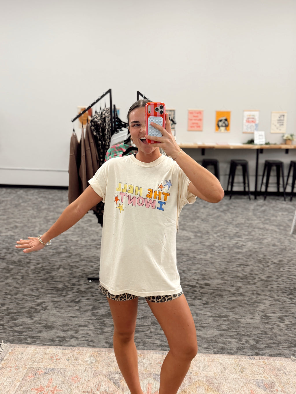 The Hell I Wont Graphic Tee