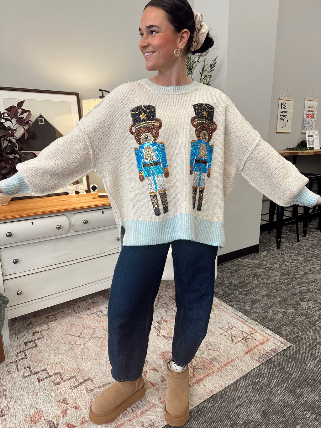 Holiday Nutcracker Sweatshirt