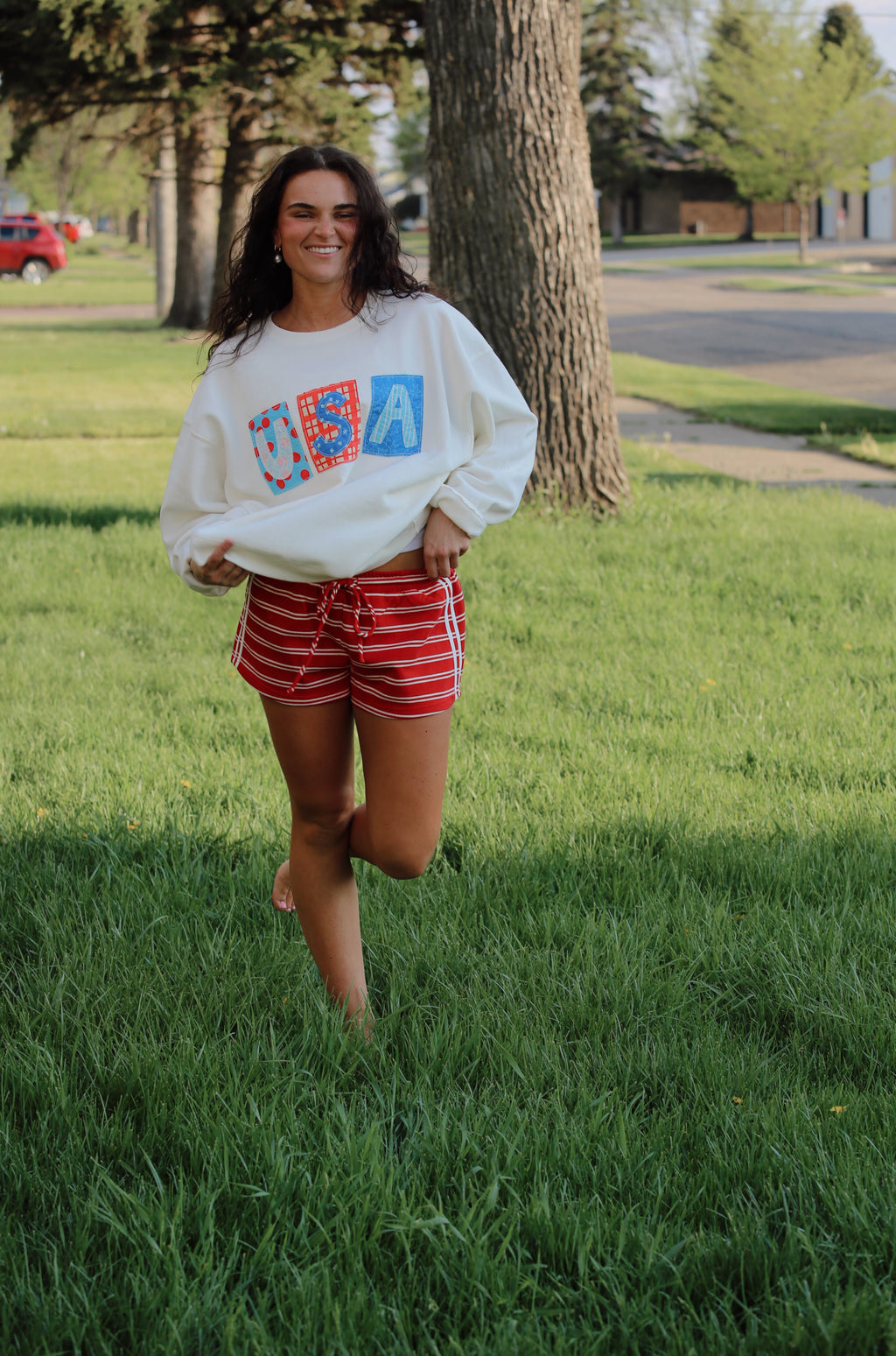 USA Patch Sweatshirt