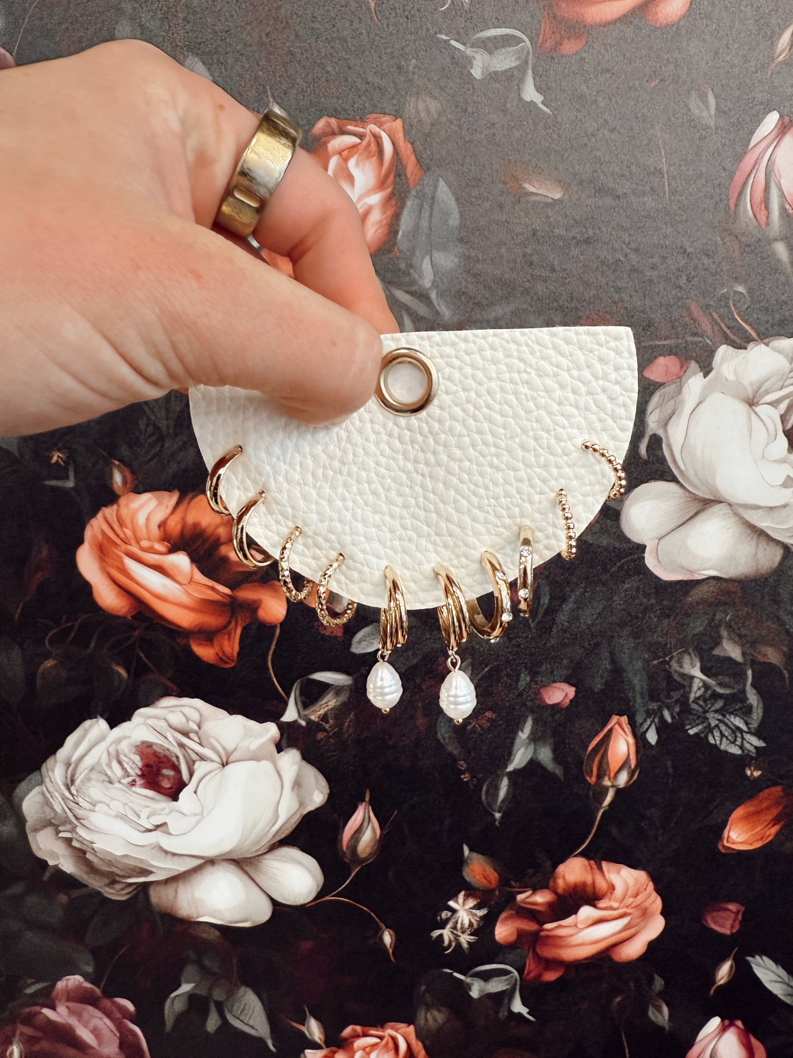 Mixed Hoop Earring Set