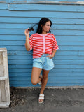 The Playground Stripped Cardi