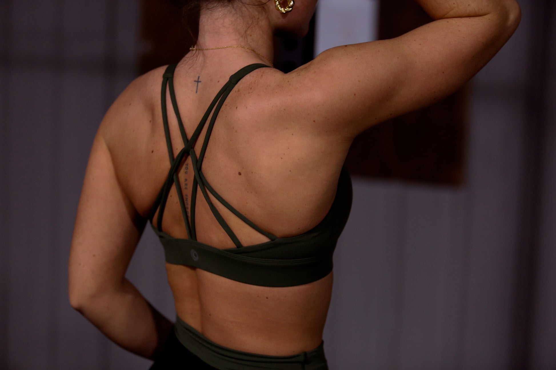 Aire Ultra Soft Cross Back Bra