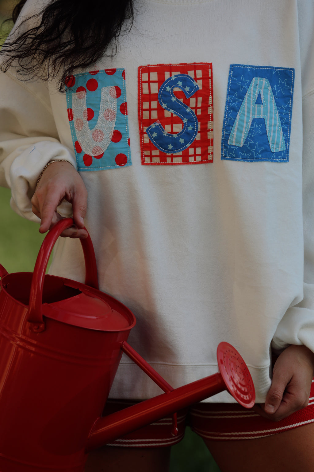 USA Patch Sweatshirt