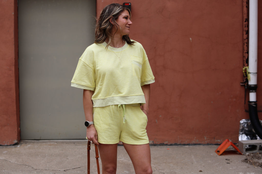 Lemon Lounge Set