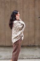 Leopard Balloon Wrist Sweater