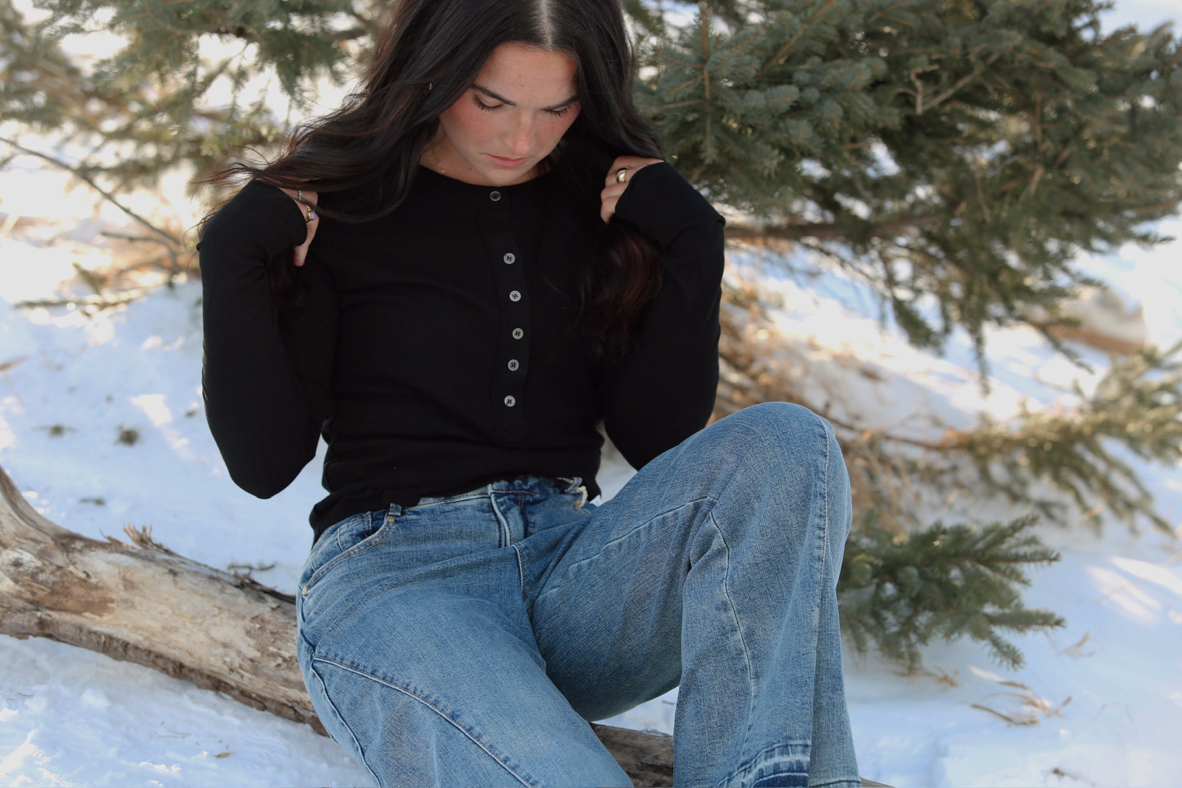 Haven Henley Top