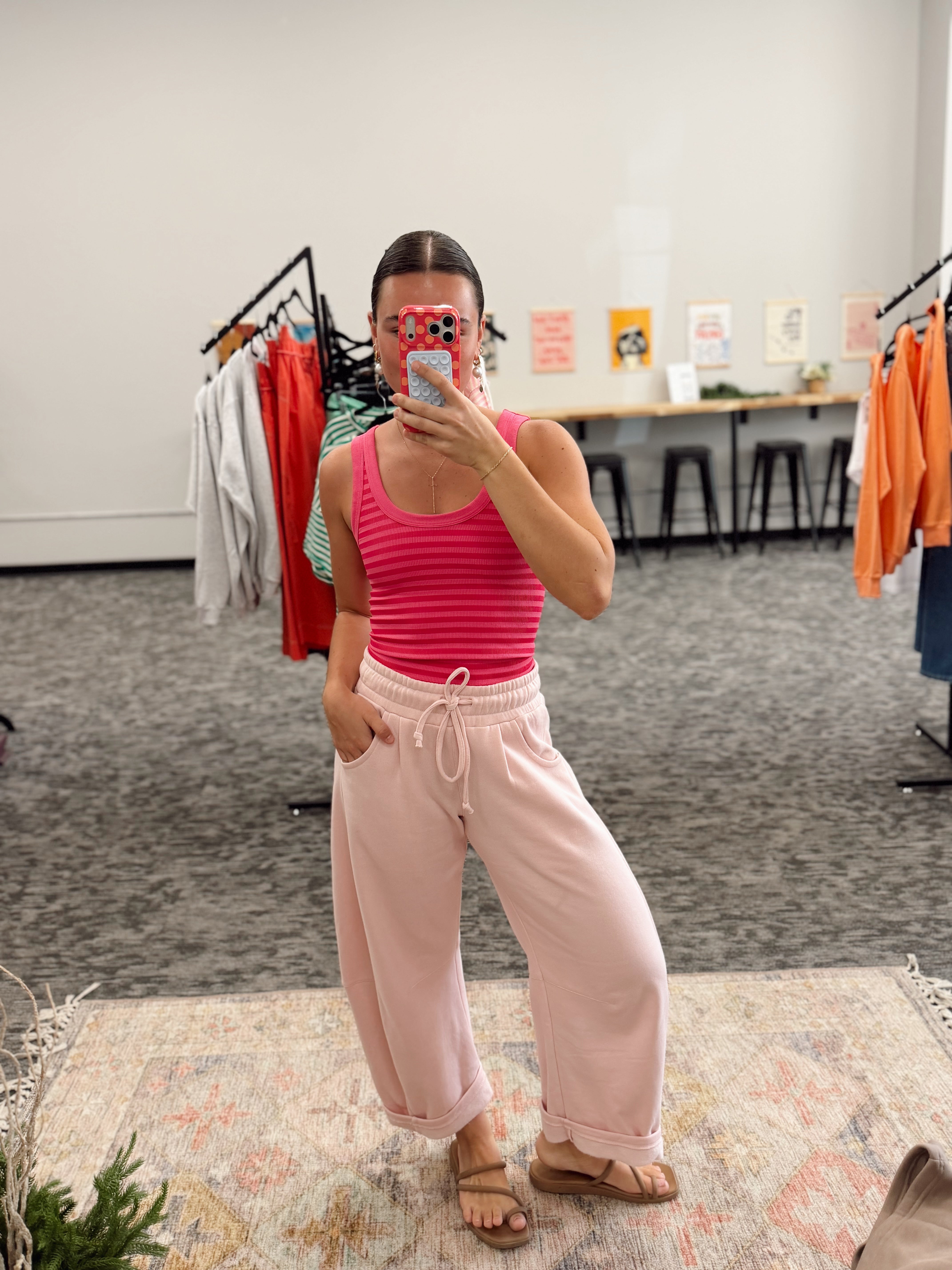The Ava Barrel Pants