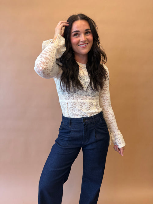 Breezy Lace Long Sleeve