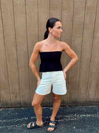 Ellie Knit Peplum Top