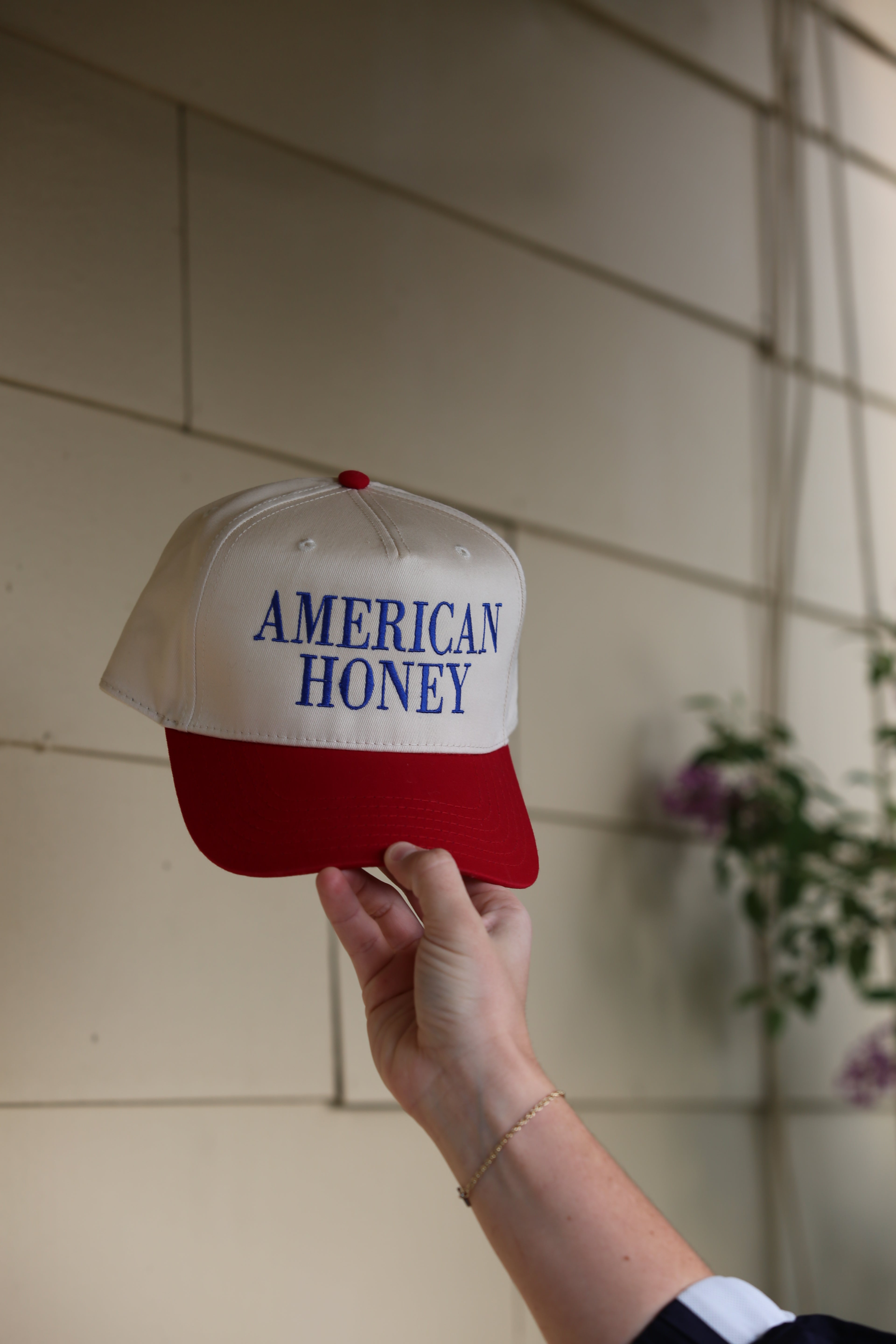 American Honey Embroidered Hat