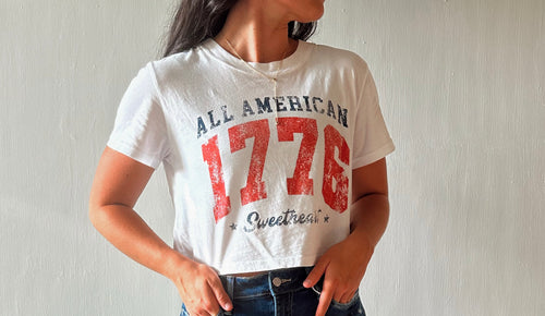 All American Sweetheart CropTop