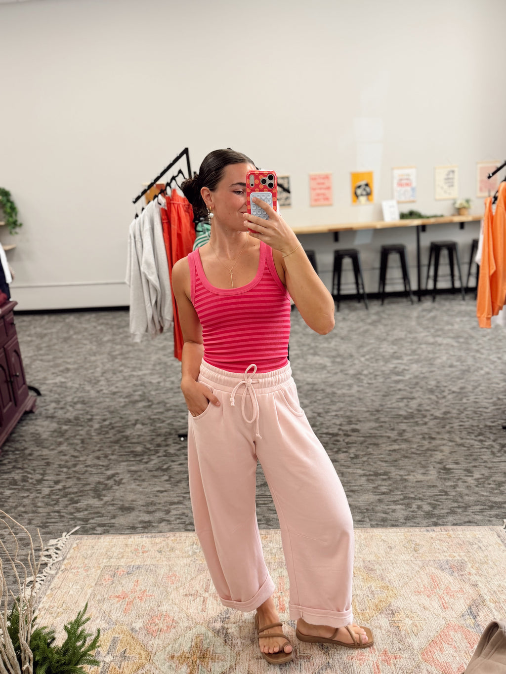 The Ava Barrel Pants