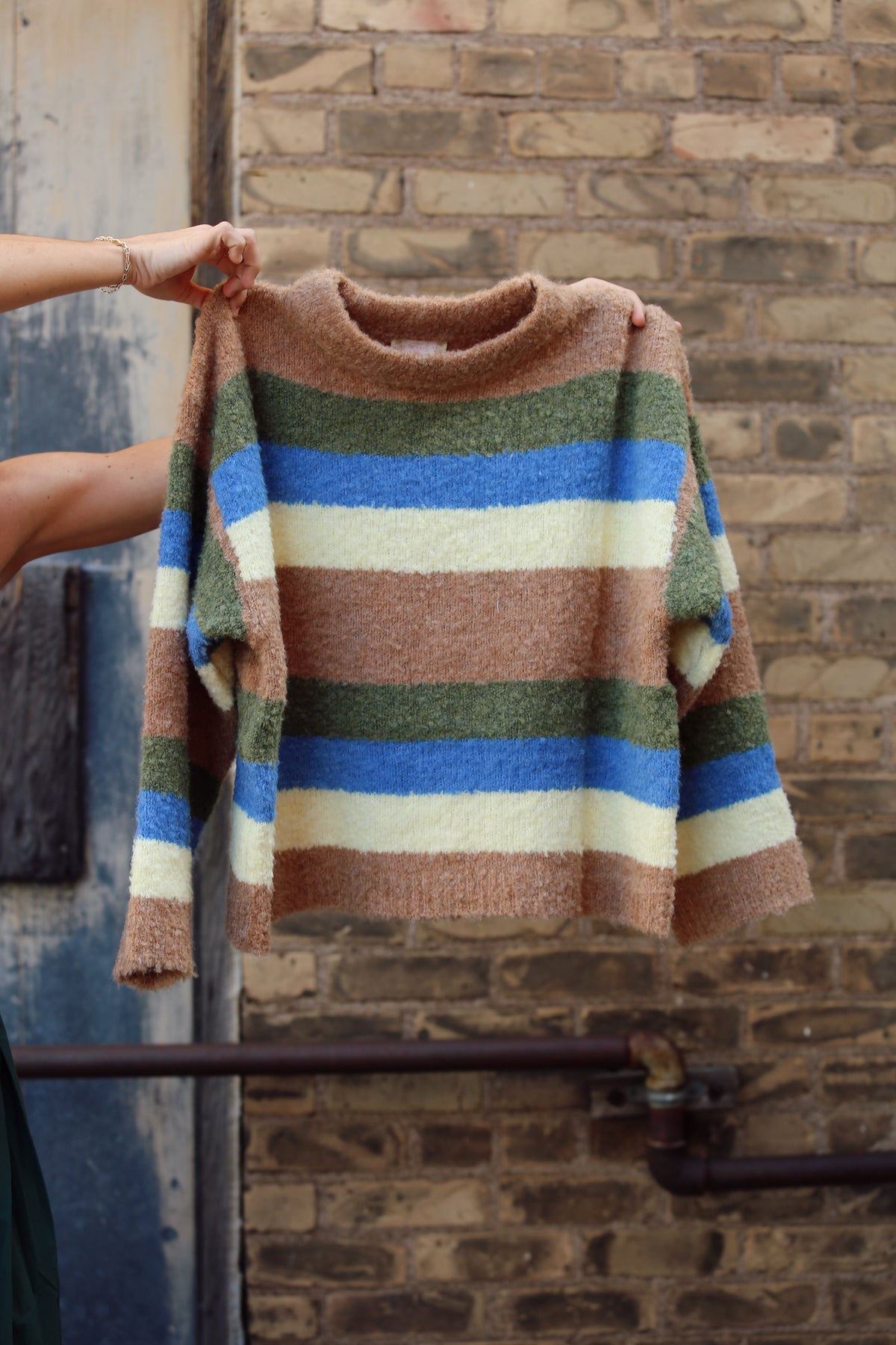 Fall Knit Stripe Sweater