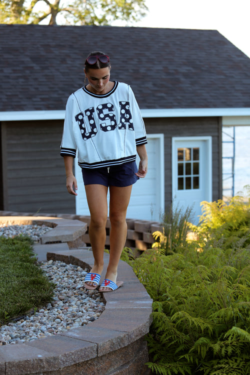 USA Letter Sweatshirt