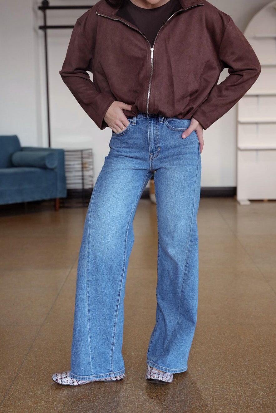 Terry Twisted Wide Leg
