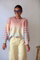 Happy Stripes Cardigan