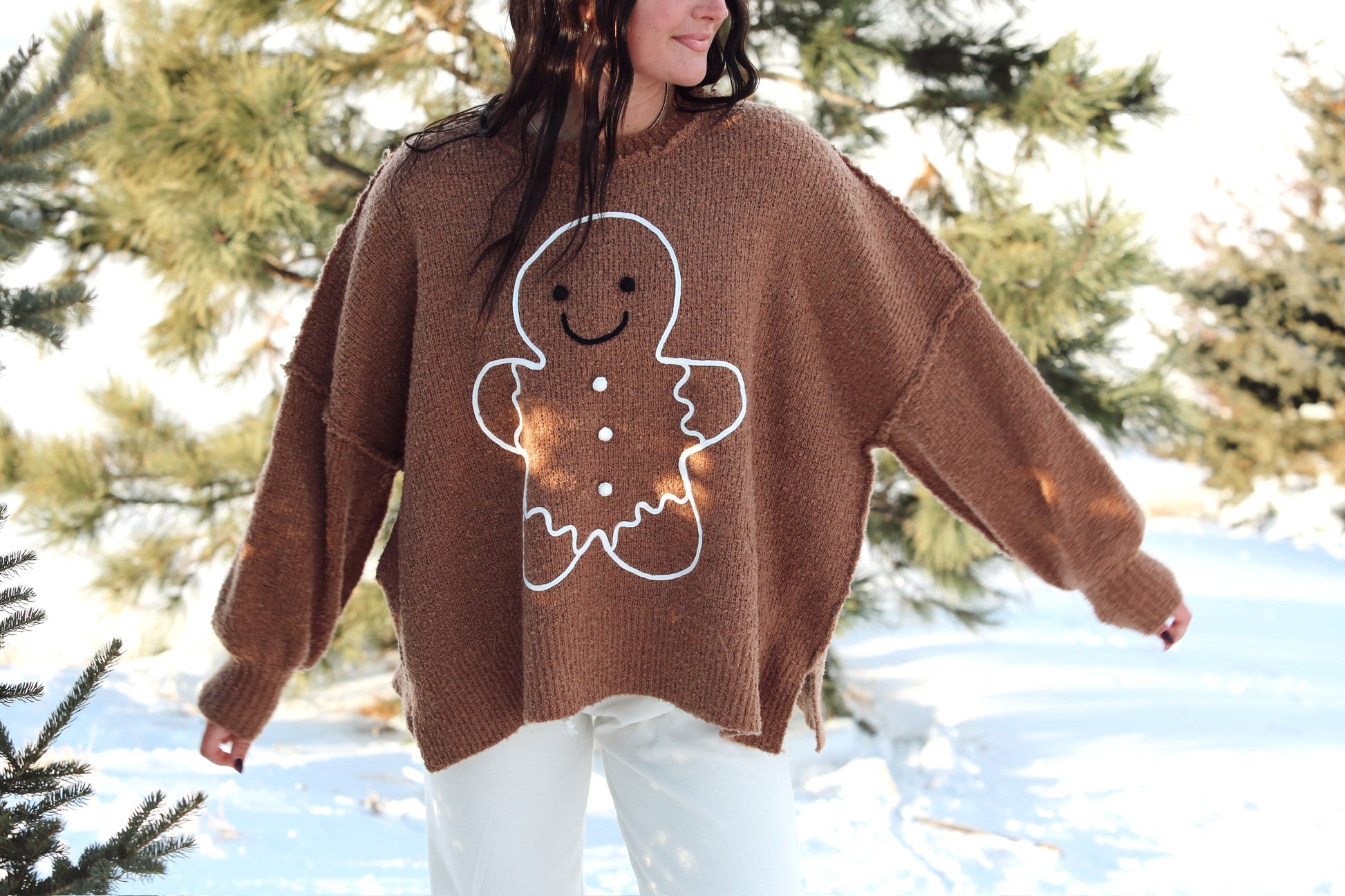 Ginger Gingerbread Sweater