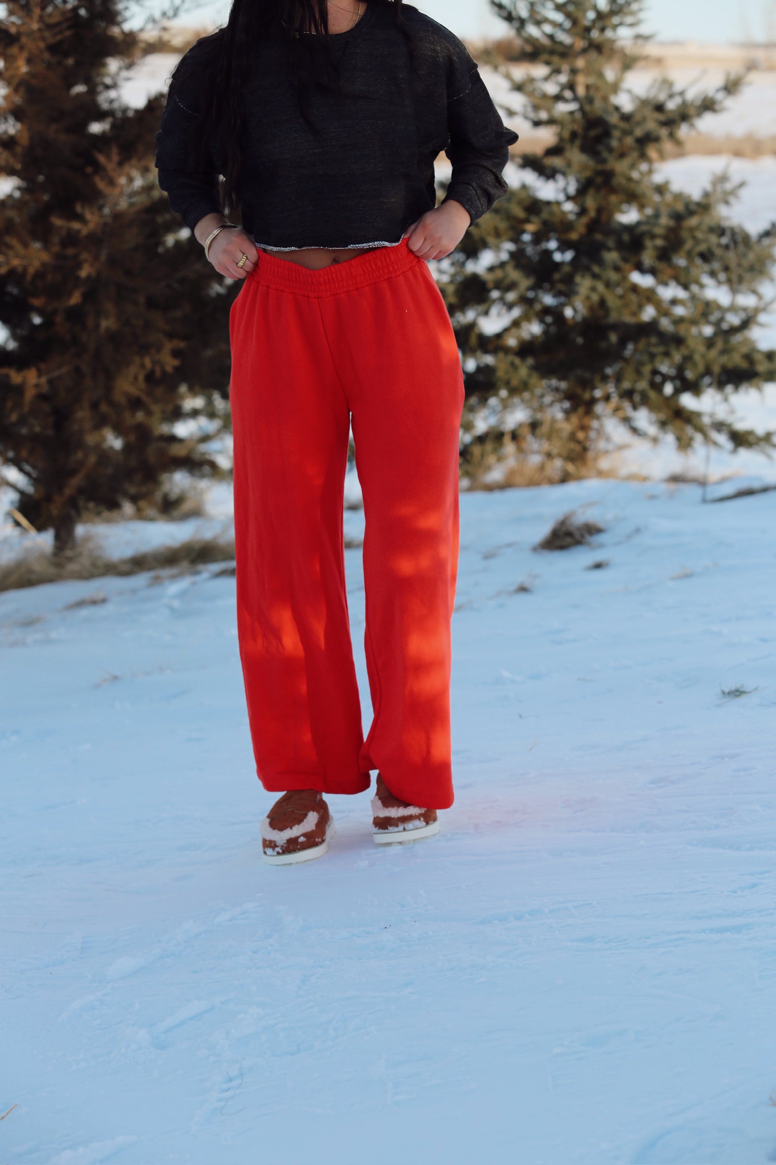 Rudolph Red Pants