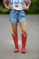 Dirt Road Denim Shorts